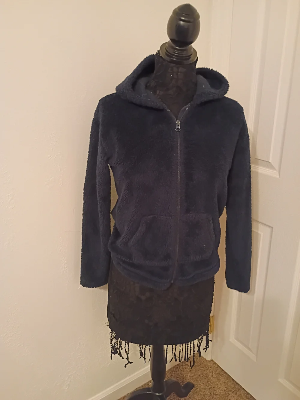 The Children's Place Black Fleece Jacket
